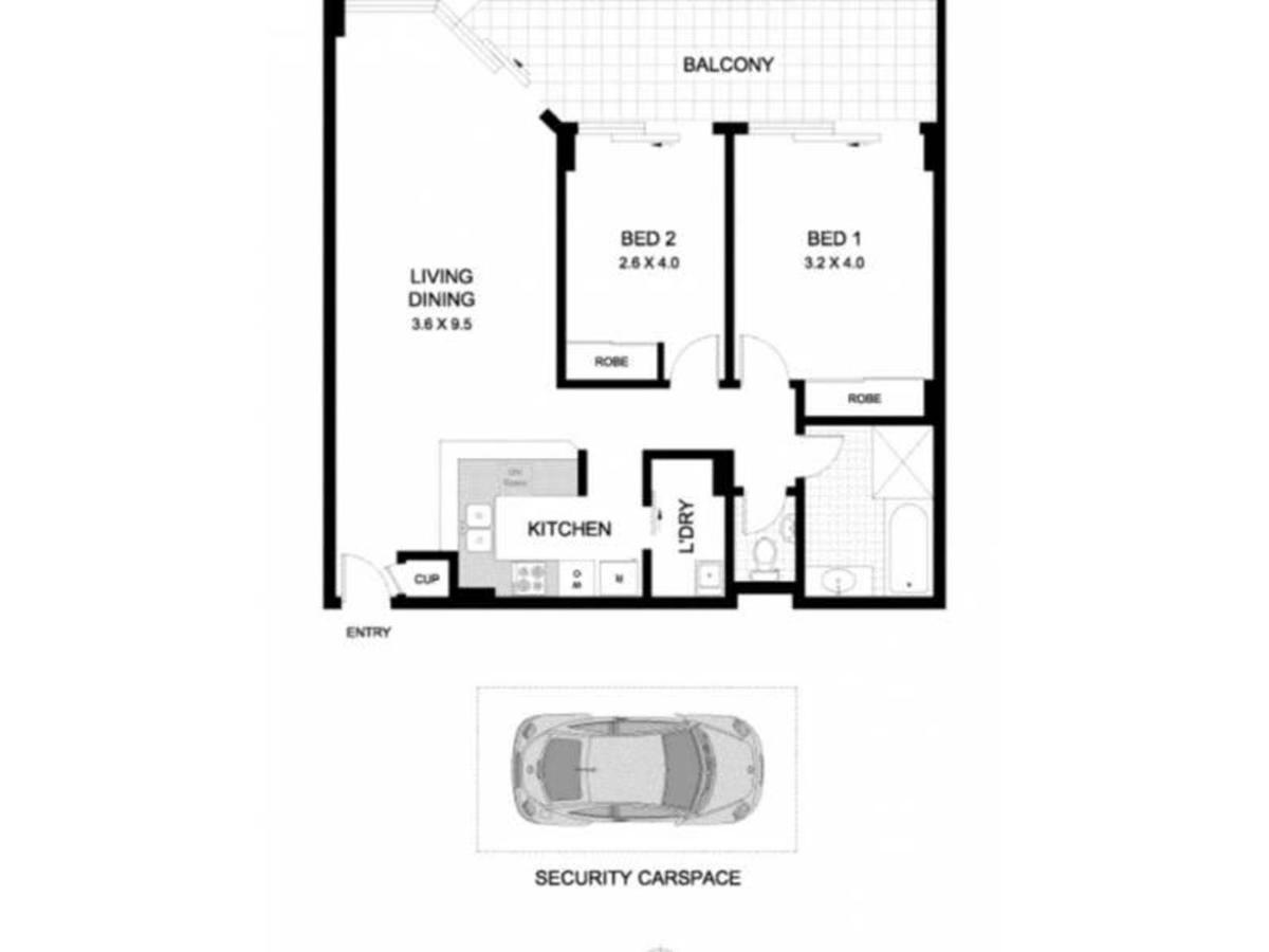 Accommodation Sydney - Kent Street Sydney Cbd Top Floor 2 Bedroom Apartment With Balcony Exterior photo